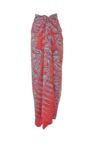Sarong rok rood blauw, sarong rok extra kwaliteit, rok extra kwaliteit, rok boho stijl extra kwaliteit, bohemian rok beste kwaliteit, ibiza stijl rok extra kwaliteit,
